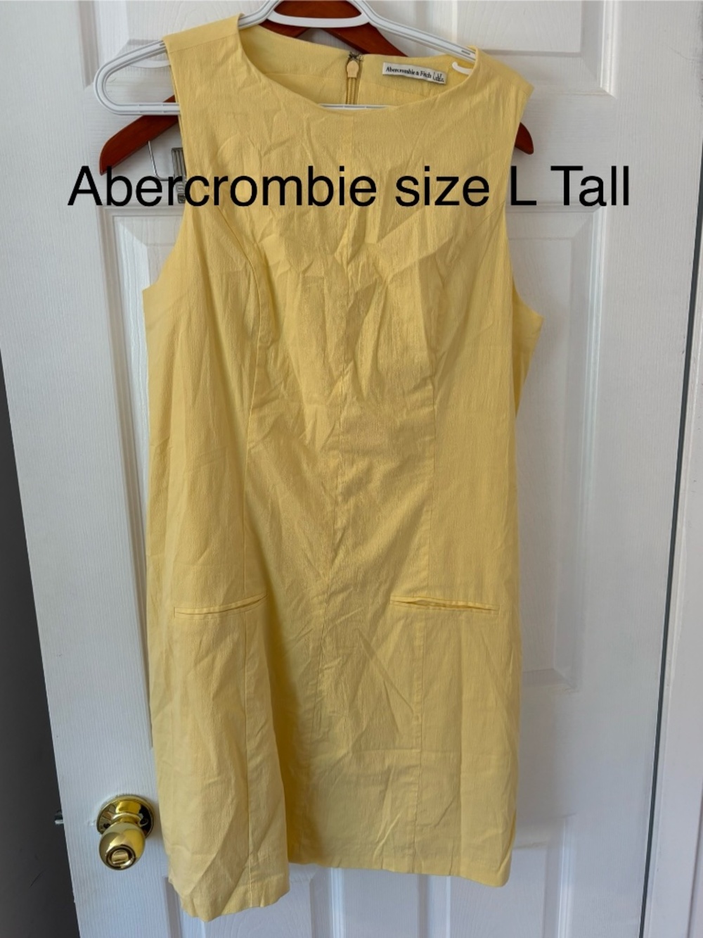 Abercrombie dress size L tall